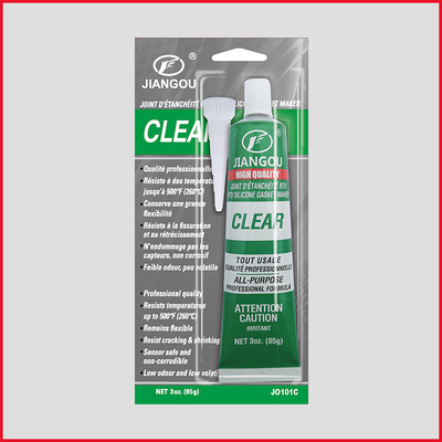 JO101C NEUTRAL/ACETIC CLEAR RTV SILICONE GASKET MAKER